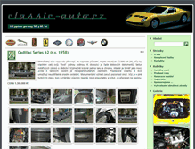 Tablet Screenshot of classic-auto.cz